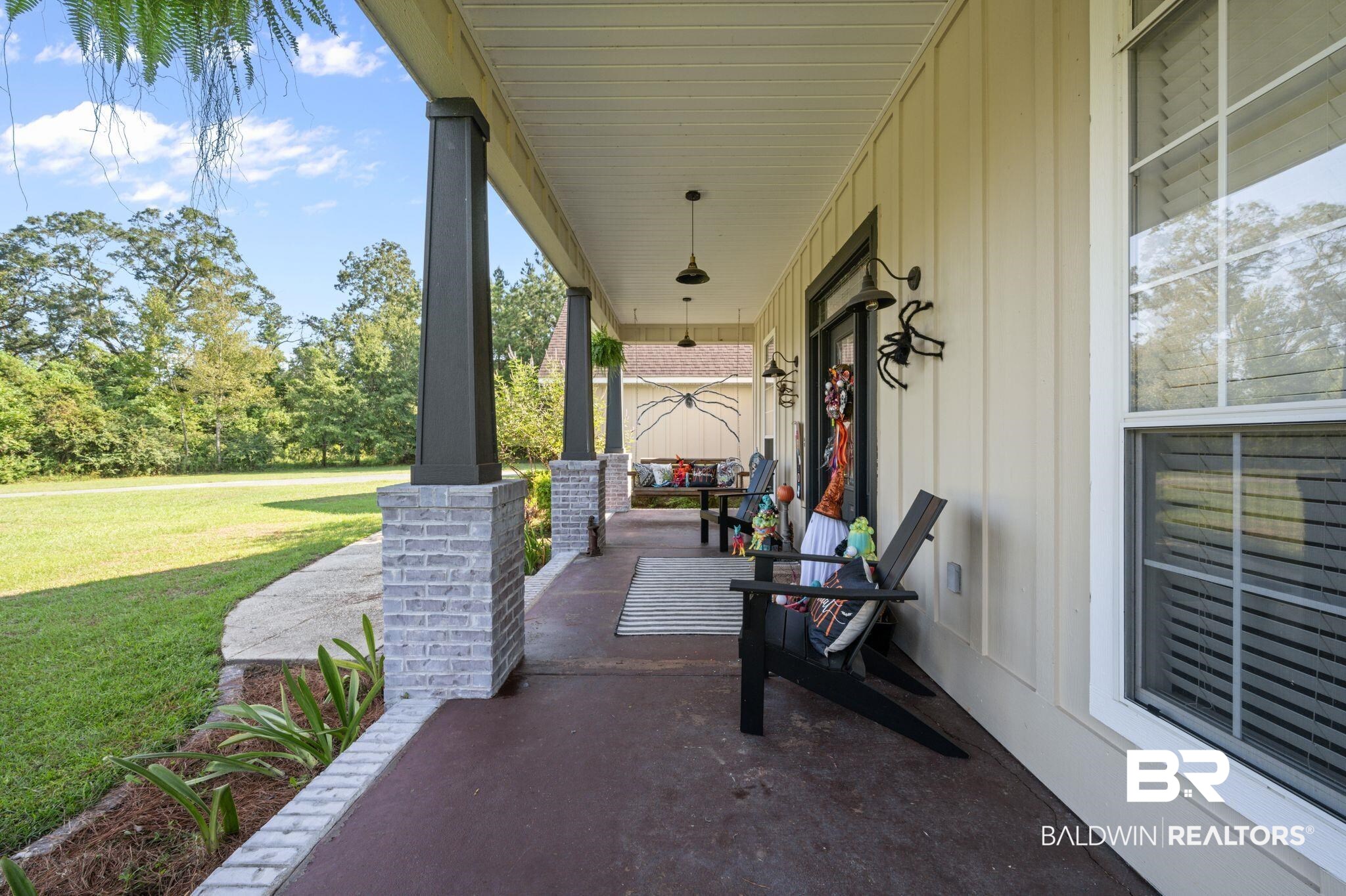15635 North A N Brady Road Bay Minette, AL 36507 - Photo 6 of 51 View of patio / terrace with a porch