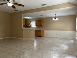 2226 Pebble Beach Drive Ingleside, TX 78362 - Photo 24 of 36 a view of a kitchen with a sink and a chandelier