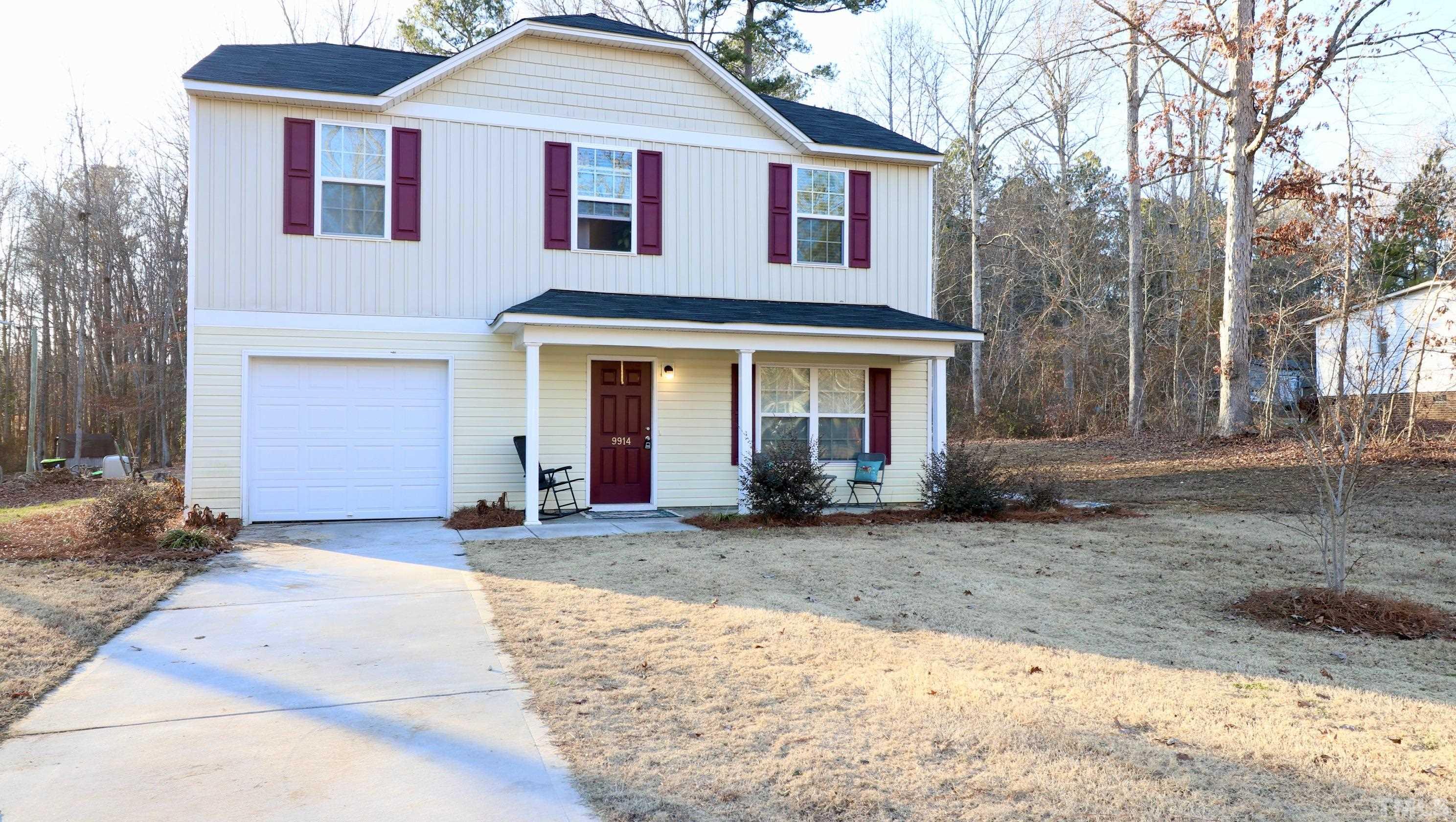 9914 Nugget Road Spring Hope, NC 27882 - Photo 10 of 10 a front view of a house with a yard