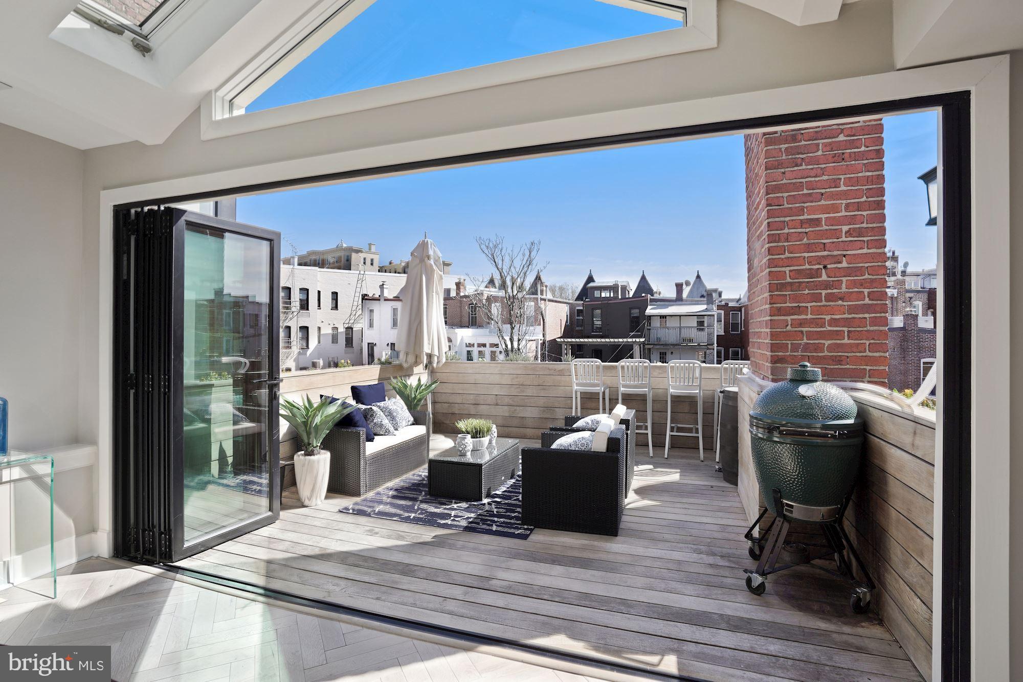1906 Biltmore Street Northwest, Unit 3 Washington, DC 20009 - Photo 48 of 54 Nano Door to Outdoor Entertaining Space