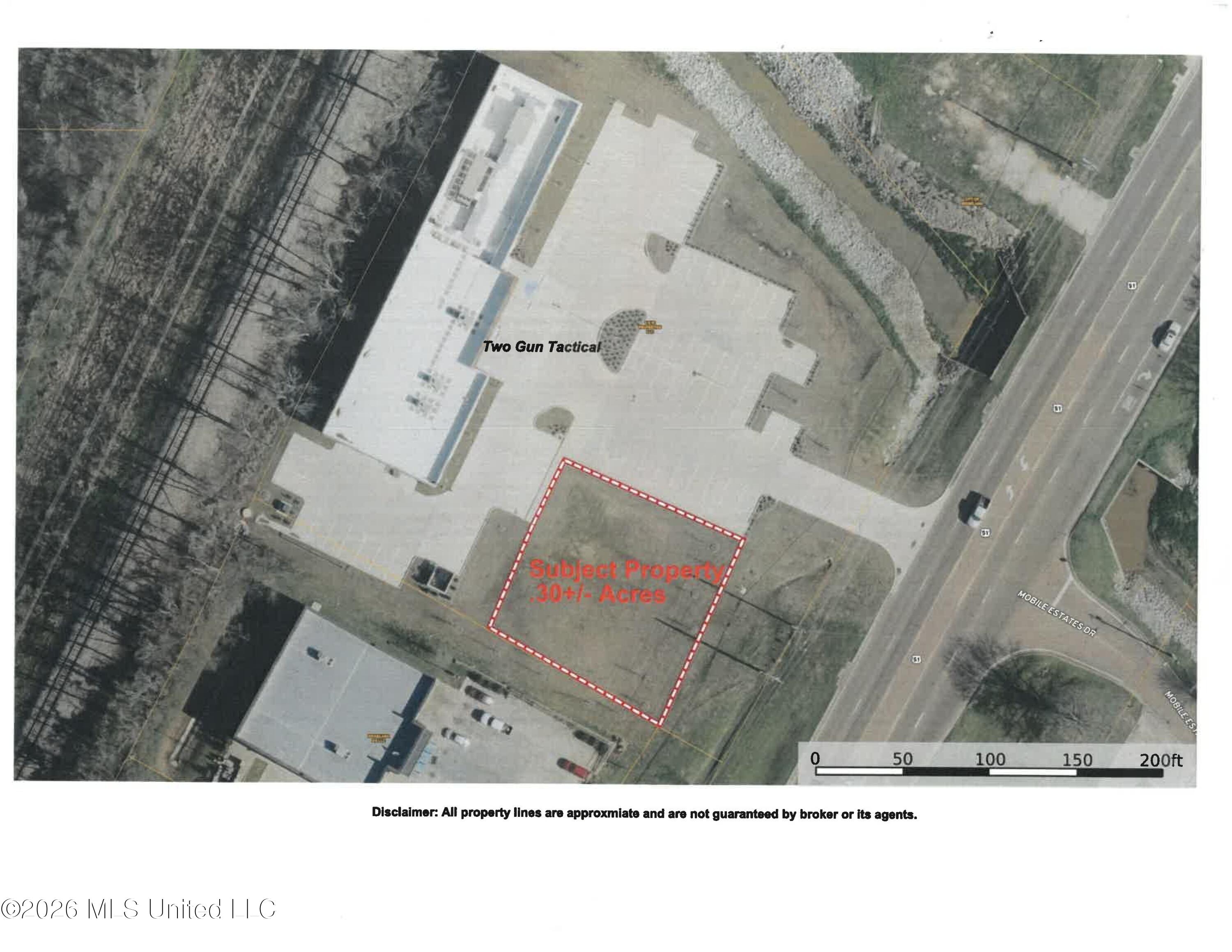 51 U Highway South Ridgeland, MS 39157 - Photo 1 of 1 0.30+- ac Highway 51 map