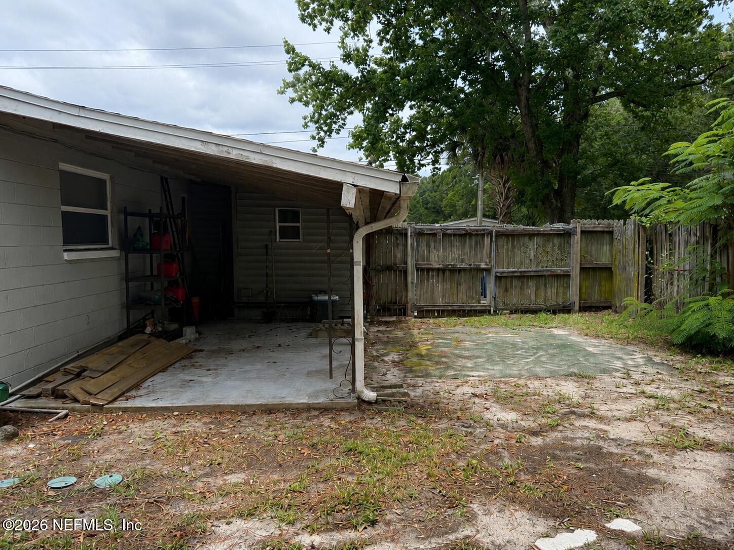 2951 Sandhurst Road East Jacksonville, FL 32277 - Photo 17 of 18 Carport/Outdoor Storage area