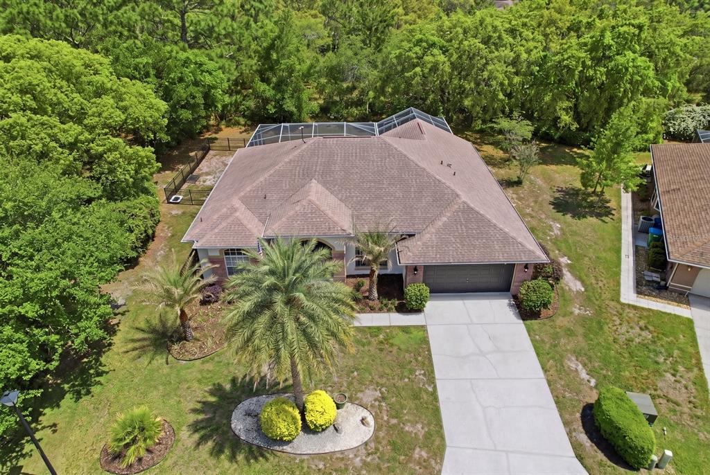 16 Calendula Court Homosassa, FL 34446 - Photo 50 of 50 a view of a backyard with plants and a patio