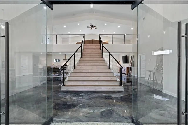 a view of entryway and hall