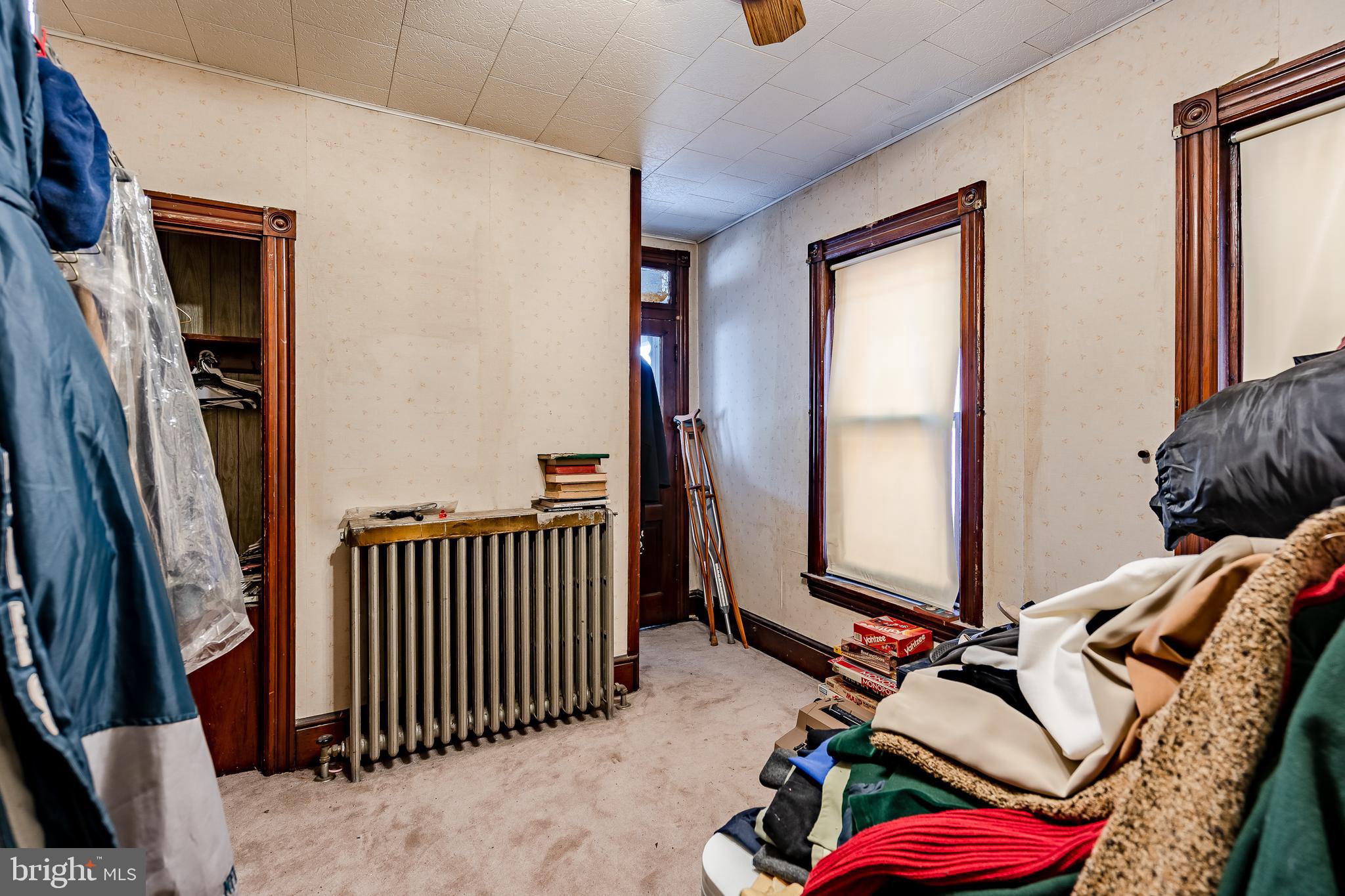 411 Spring Street Reading, PA 19601 - Photo 16 of 20 Third Bedroom with access to balcony