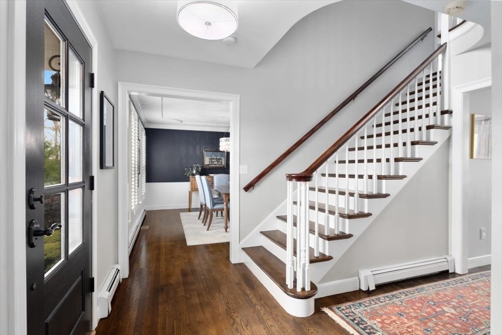 88 Jedediah's Path Marshfield, MA 02050 - Photo 2 of 41 a view of entryway and hall with wooden floor