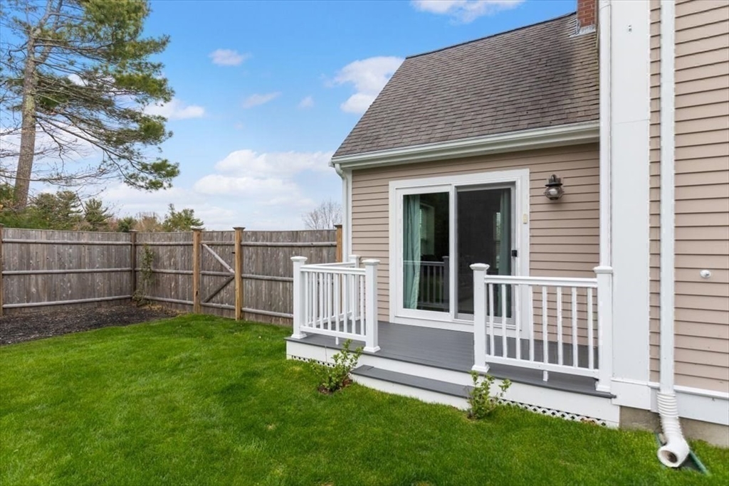 88 Jedediah's Path Marshfield, MA 02050 - Photo 35 of 41 a view of a backyard with a garden