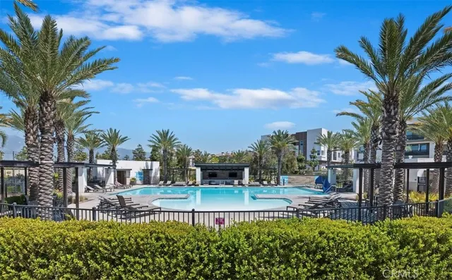 a street with a building and a street view