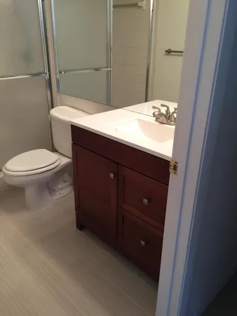 a view of wooden floor