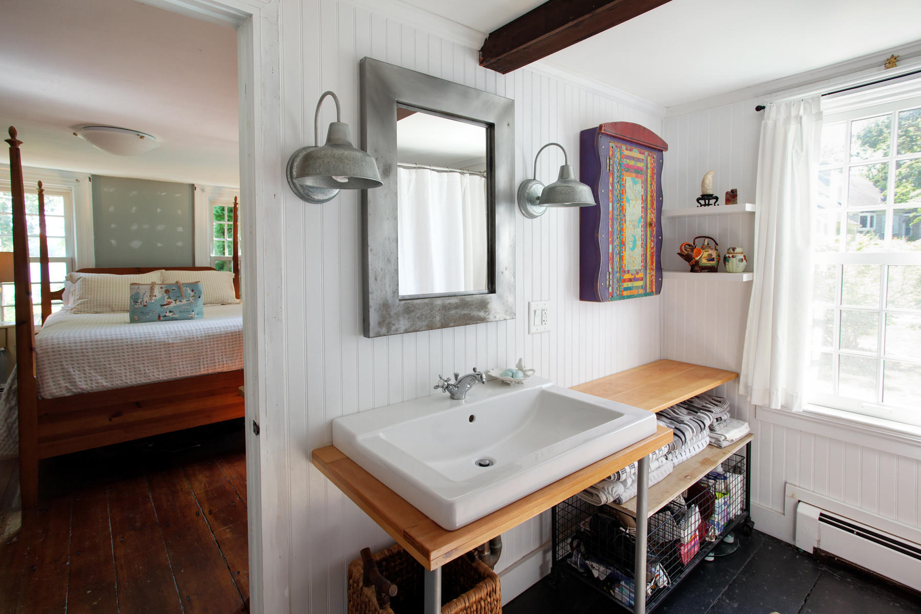 2 Plow Penny Road Bourne, MA 02532 - Photo 27 of 32 a en suite bathroom with a sink and a mirror