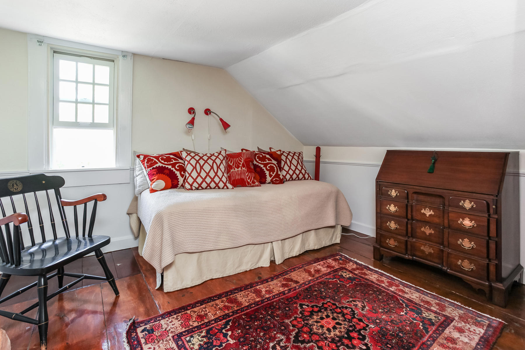 2 Plow Penny Road Bourne, MA 02532 - Photo 31 of 32 a bedroom with a bed and a dresser in it