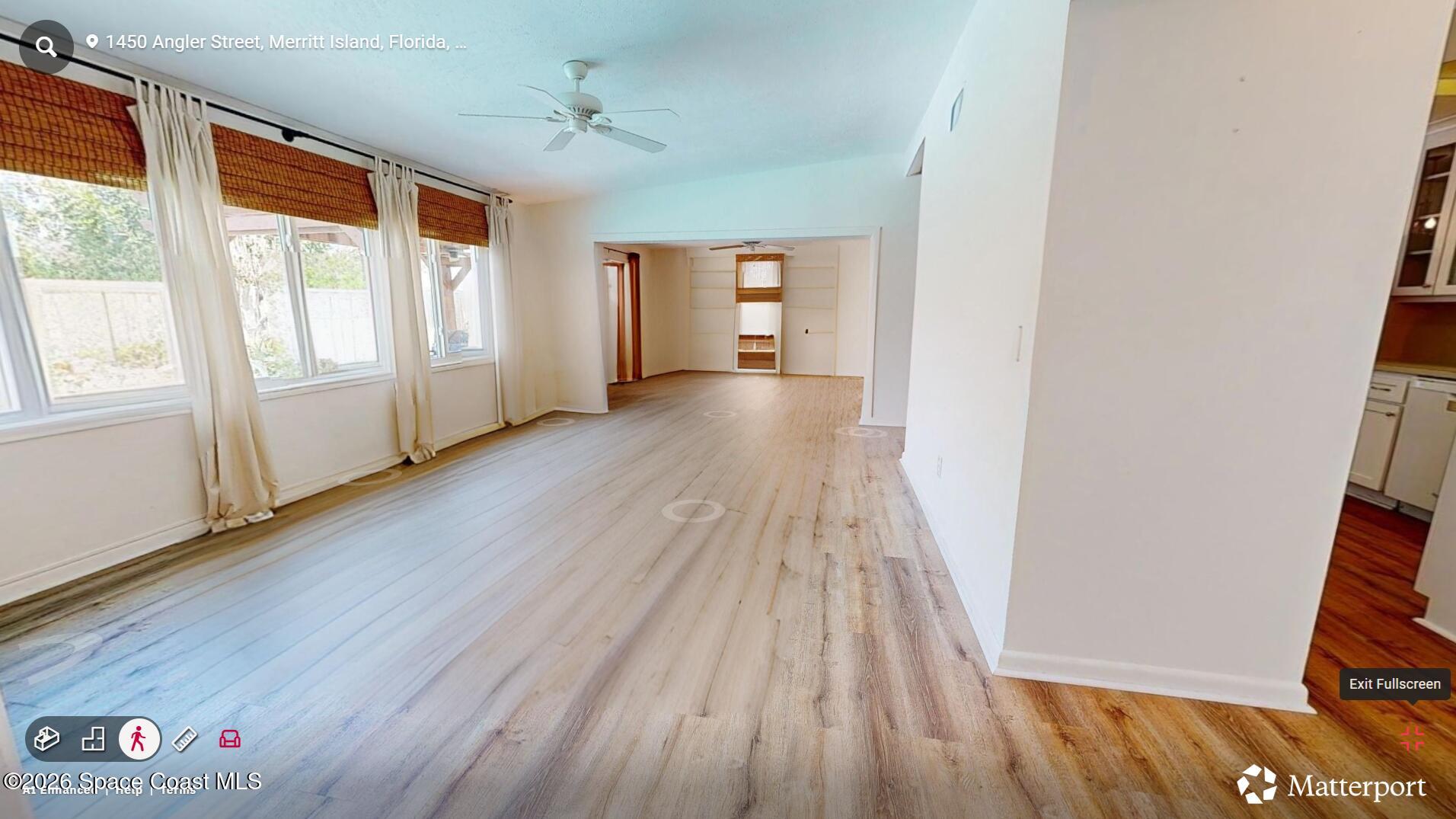 1450 Angler Street Merritt Island, FL 32952 - Photo 8 of 26 1450 living roon unfurnished
