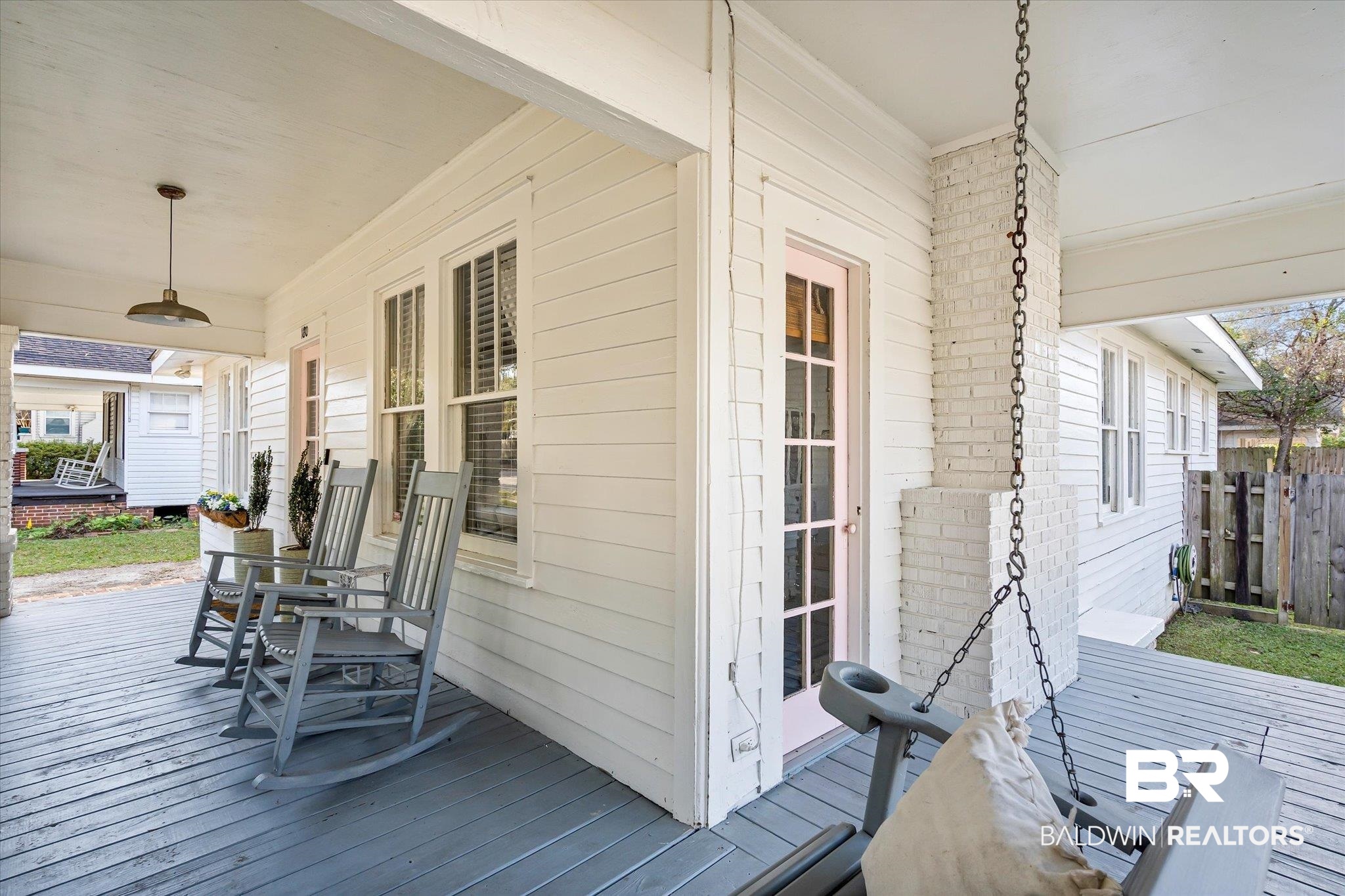 180 Williams Street Mobile, AL 36606 - Photo 3 of 20 Deck with covered porch