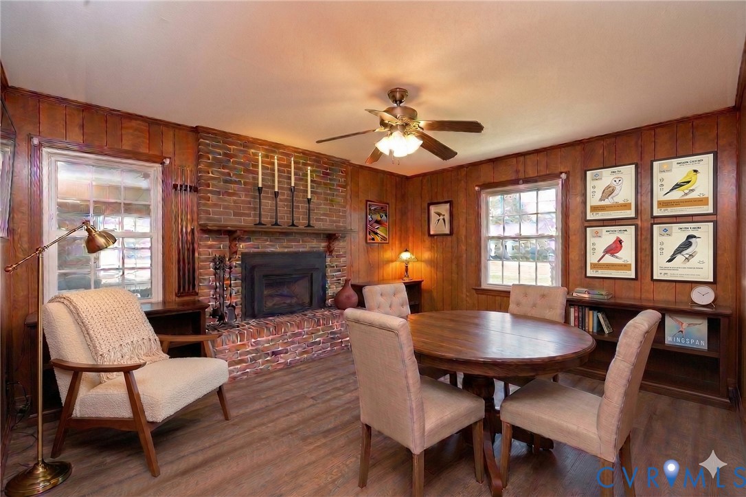 1210 Wellington Road Colonial Heights, VA 23834 - Photo 20 of 46 a view of a dining room with furniture window and wooden floor
