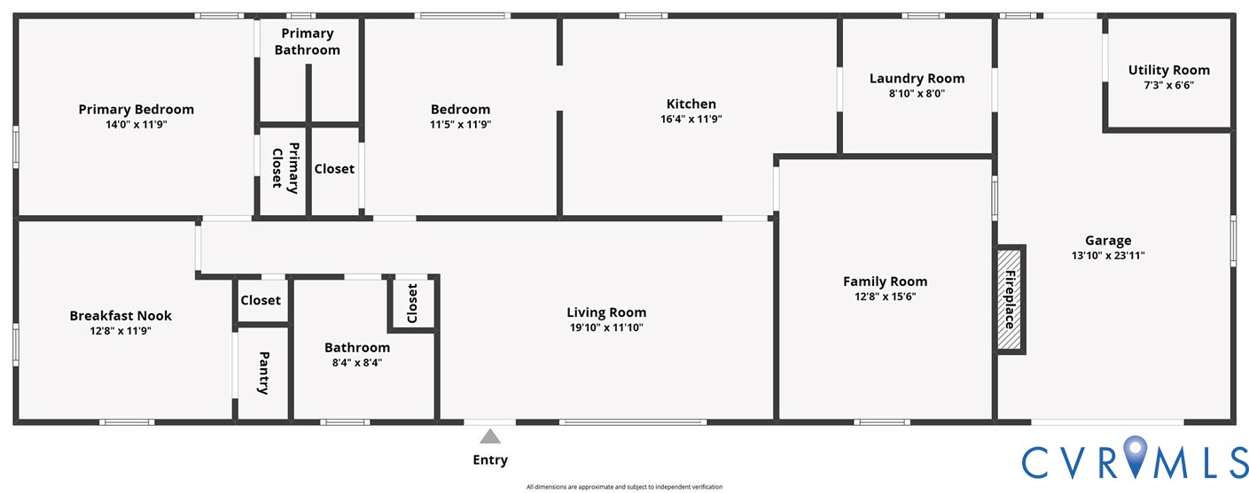 1210 Wellington Road Colonial Heights, VA 23834 - Photo 46 of 46 a white refrigerator with white and white cabinet