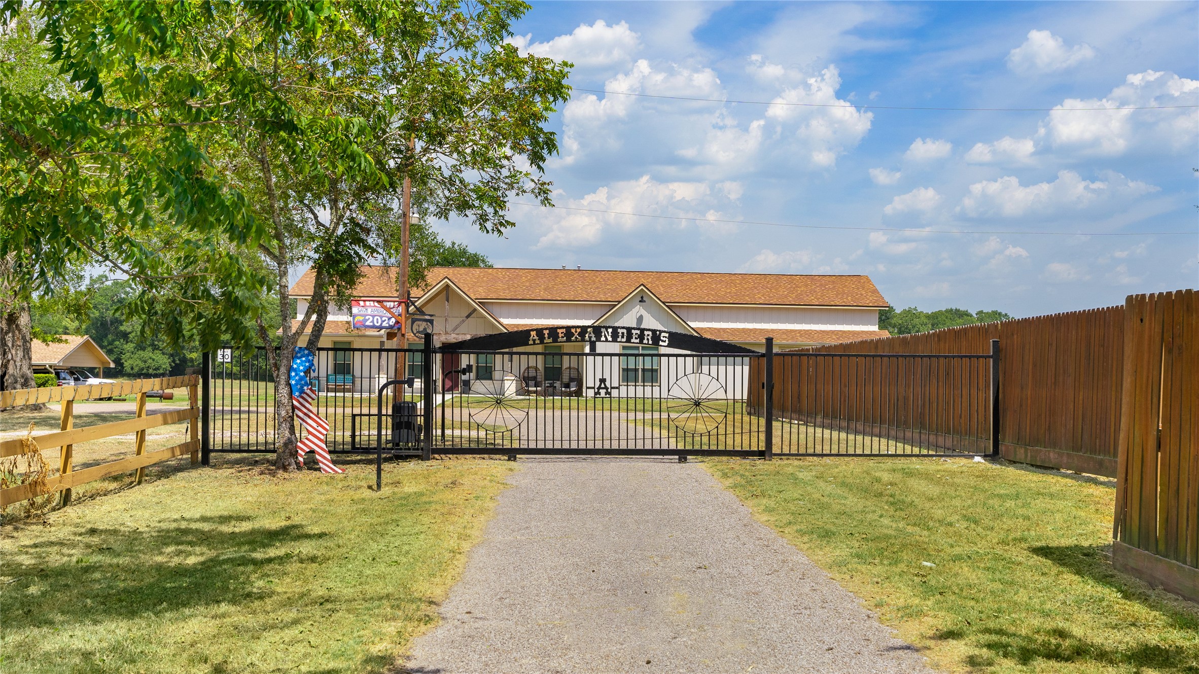 41111 Community Road Magnolia, TX 77354 - Photo 2 of 49 a view of swimming pool with a yard