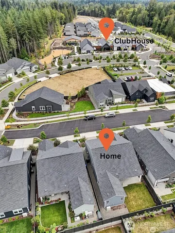 a house with yard in front of it