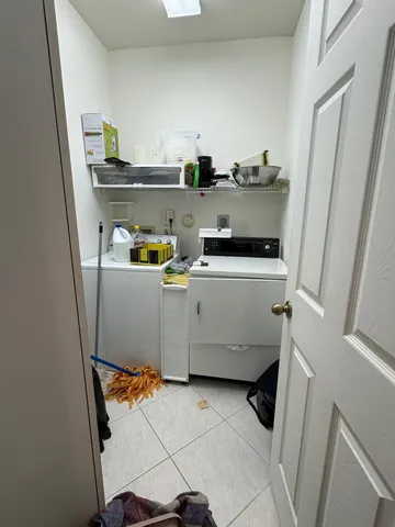 a room with storage and utility