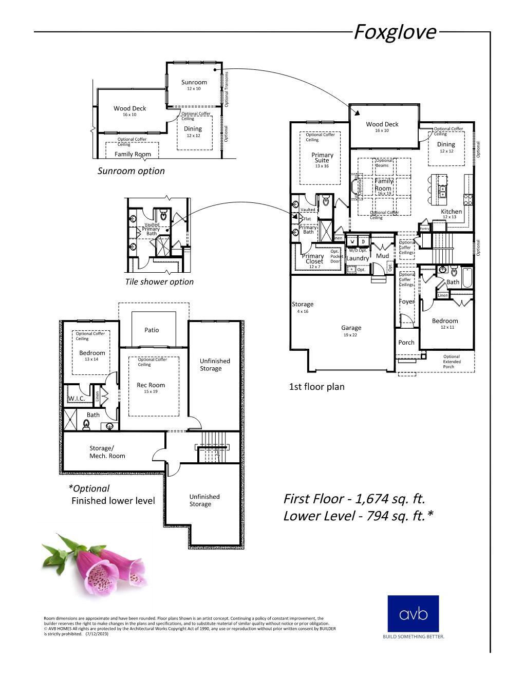 3526 Alianca Terrace Kalamazoo, MI 49009 - Photo 2 of 20 Foxglove 8.5x11 - Garage Left