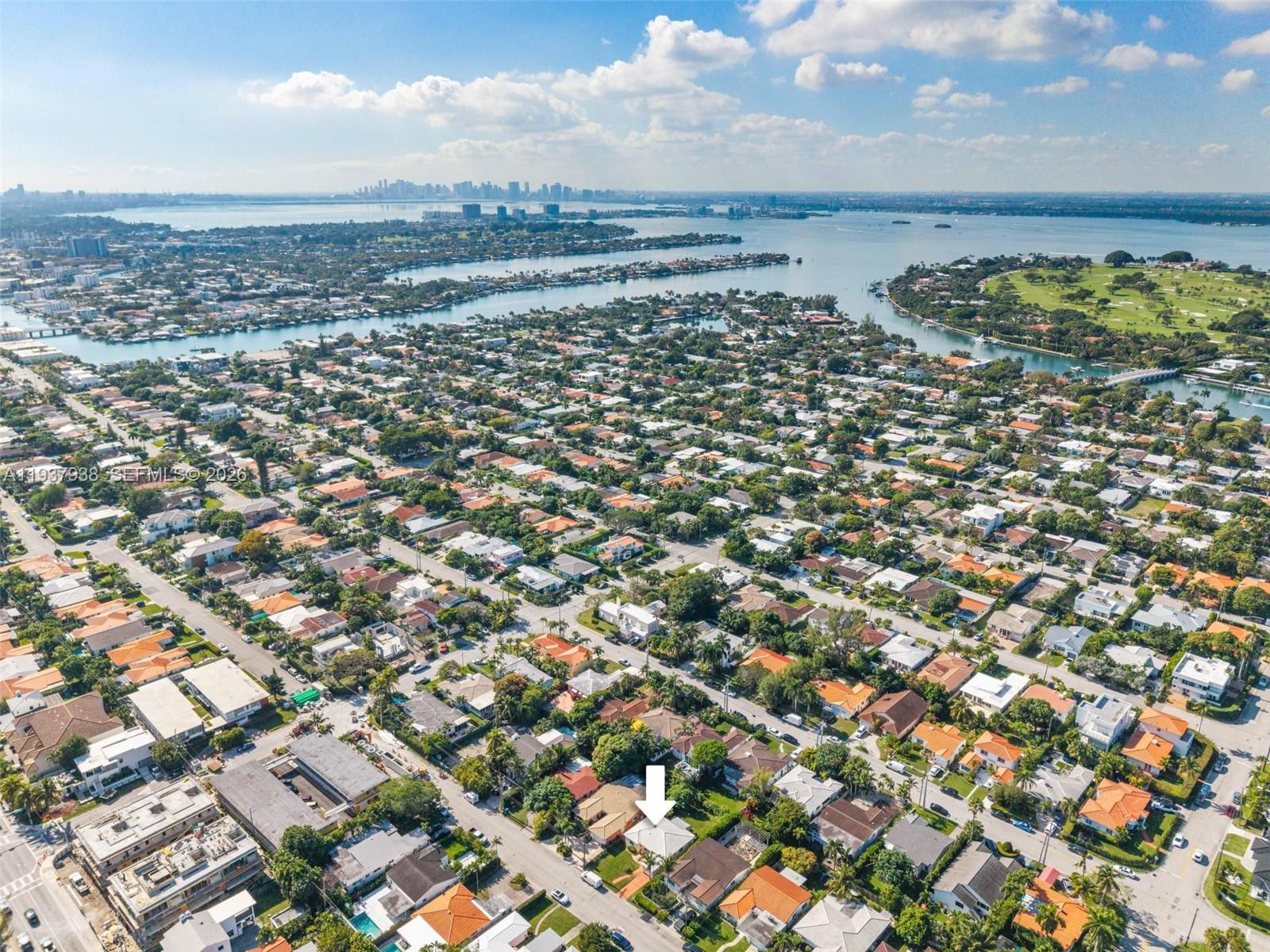 9148 Abbott Avenue Surfside, FL 33154 - Photo 37 of 37 a view of a city with ocean