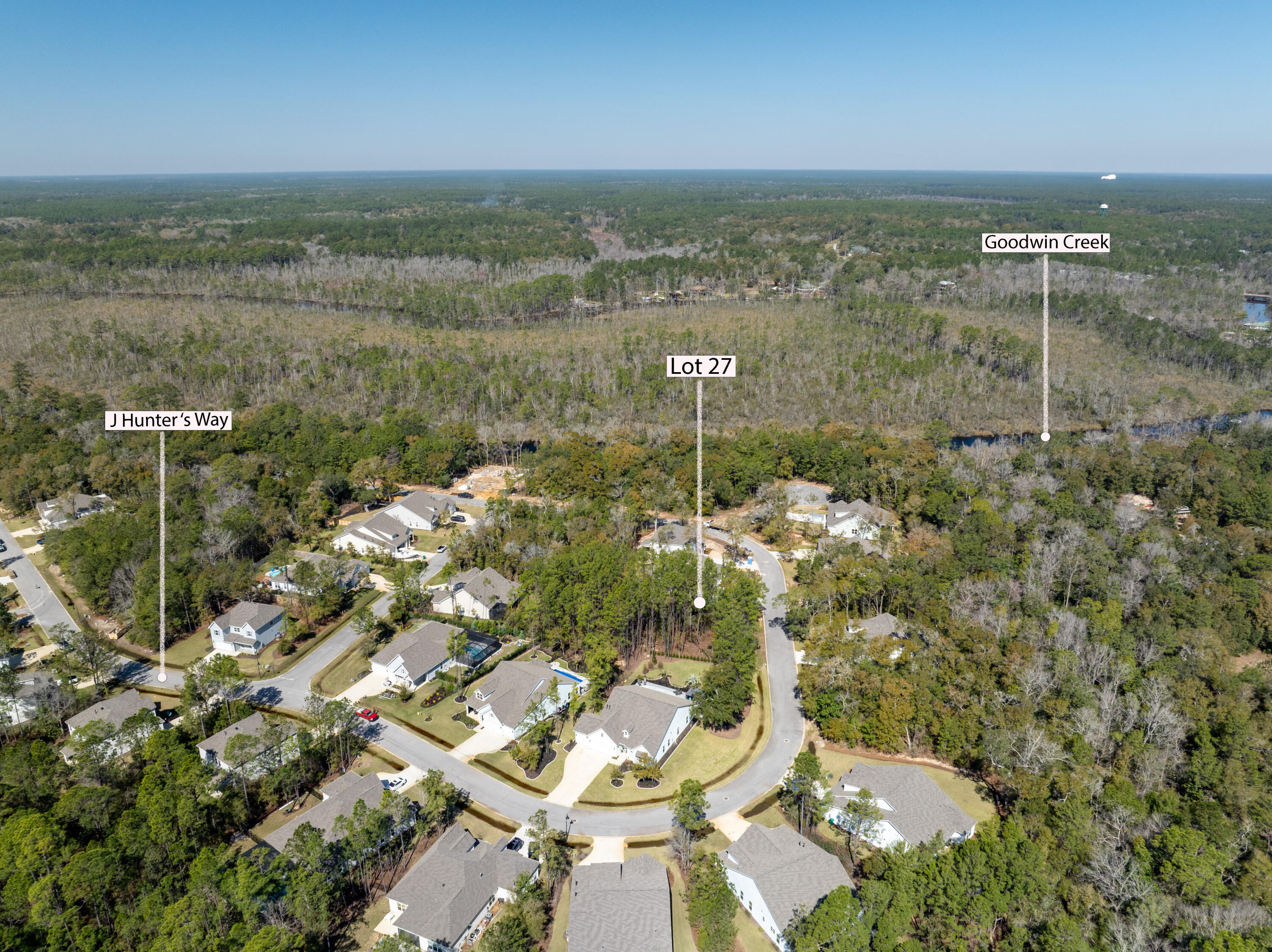Lot 27 Hunter Way Freeport, FL 32439 - Photo 12 of 13 a view of a city with an outdoor space
