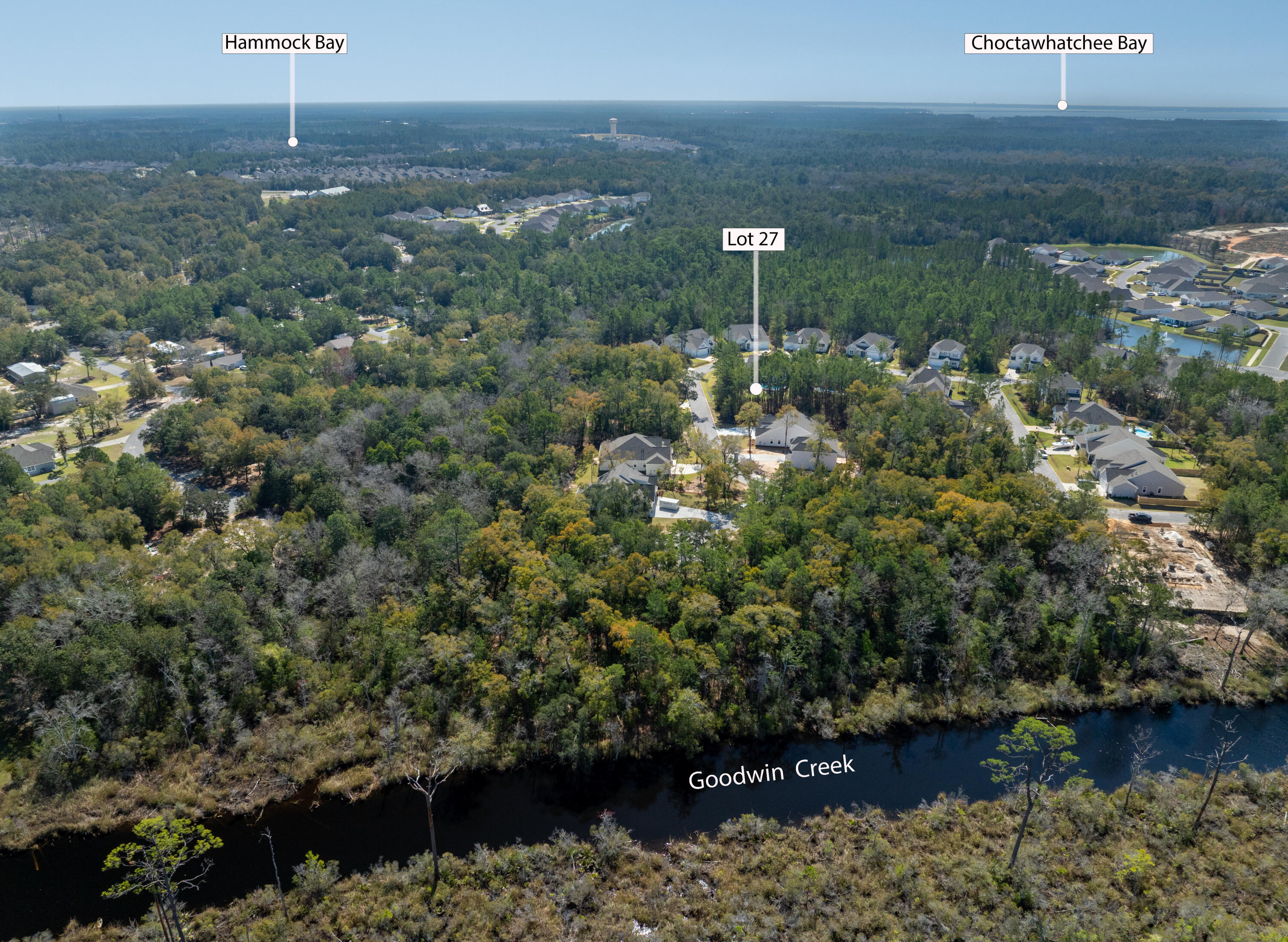 Lot 27 Hunter Way Freeport, FL 32439 - Photo 10 of 13 a view of a lake with a mountain