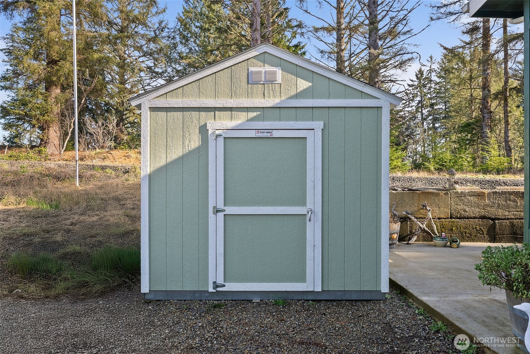 4 Lakeview Lane South Bend, WA 98586 - Photo 36 of 40 a view of a small house with a yard