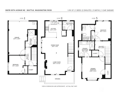 $835,000 | 5807 B 55th Avenue Northeast, Seattle, WA 98105