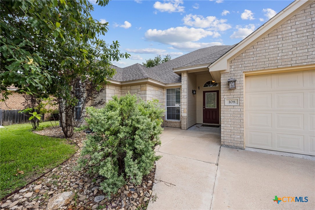108 Gehler Circle Nolanville, TX 76559 - Photo 2 of 27 front view of a house with a yard