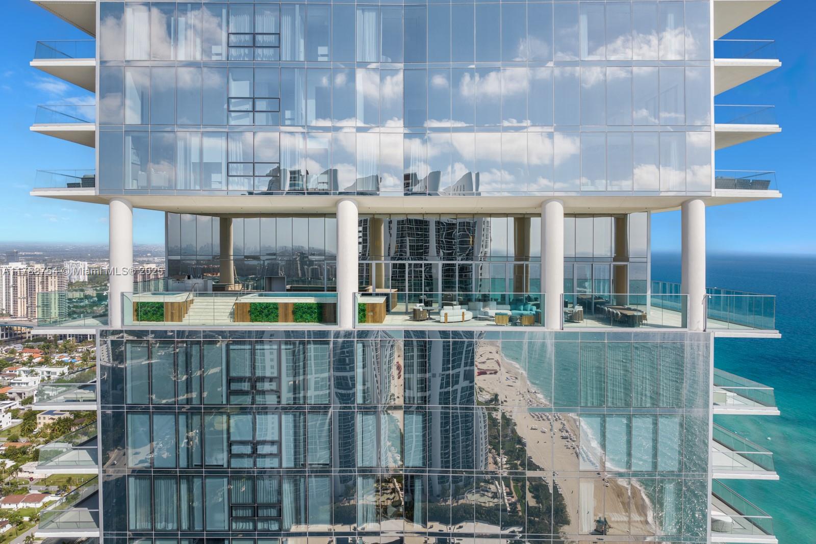 a picture of a city from a balcony