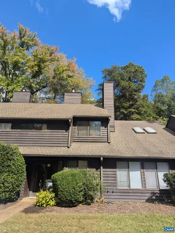 a view of a house with a window