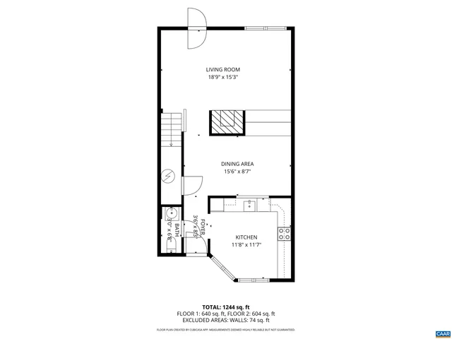 a picture of a bench in a building