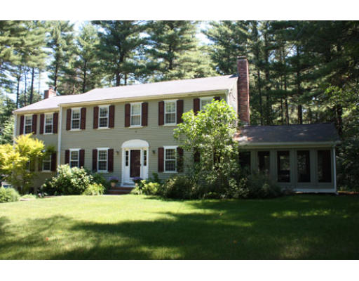 48 Wake Robin Road Sudbury, MA 01776 - Photo 1 of 1 a front view of a house with a garden