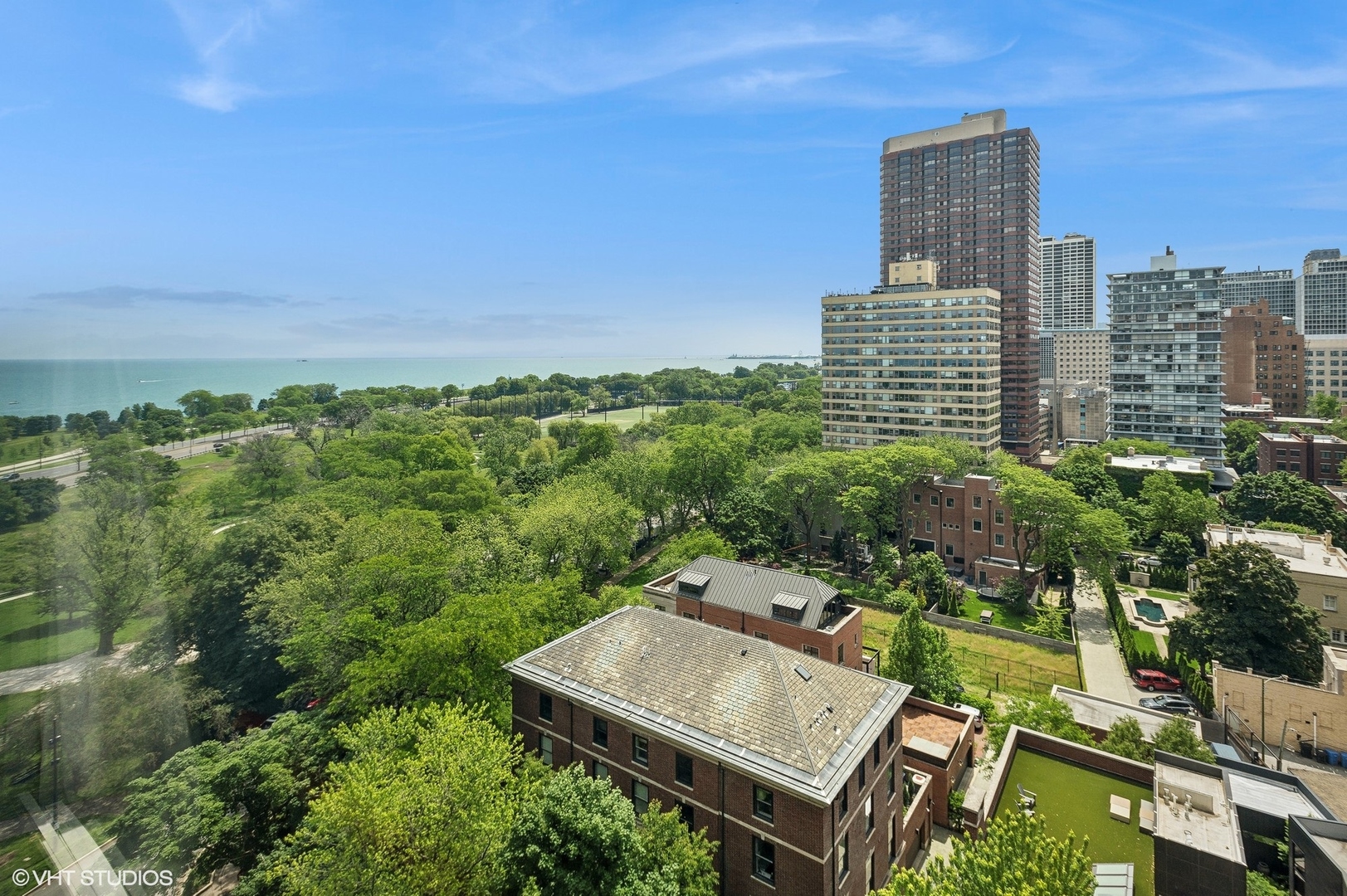 3100 North Lake Shore Drive, Unit 1404 Chicago, IL 60657 - Photo 14 of 15 a view of a city with tall buildings
