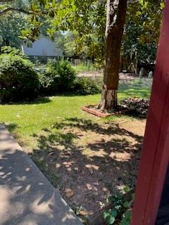4654 Hope Springs Road Stone Mountain, GA 30083 - Photo 5 of 18 a view of a yard with plants and trees