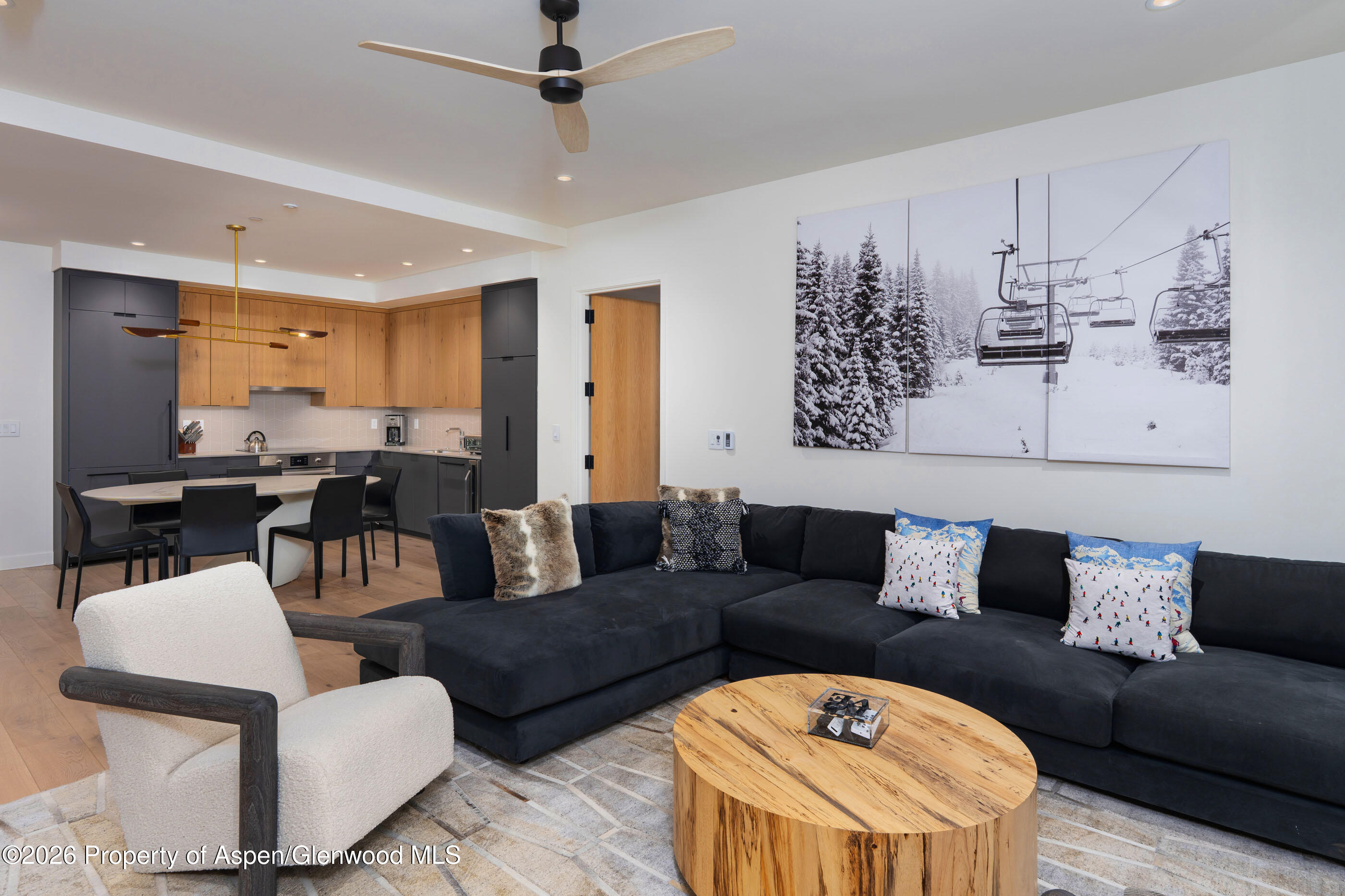 119 Wood Road, Unit 503 Snowmass Village, CO 81615 - Photo 2 of 24 Open Concept Living Room