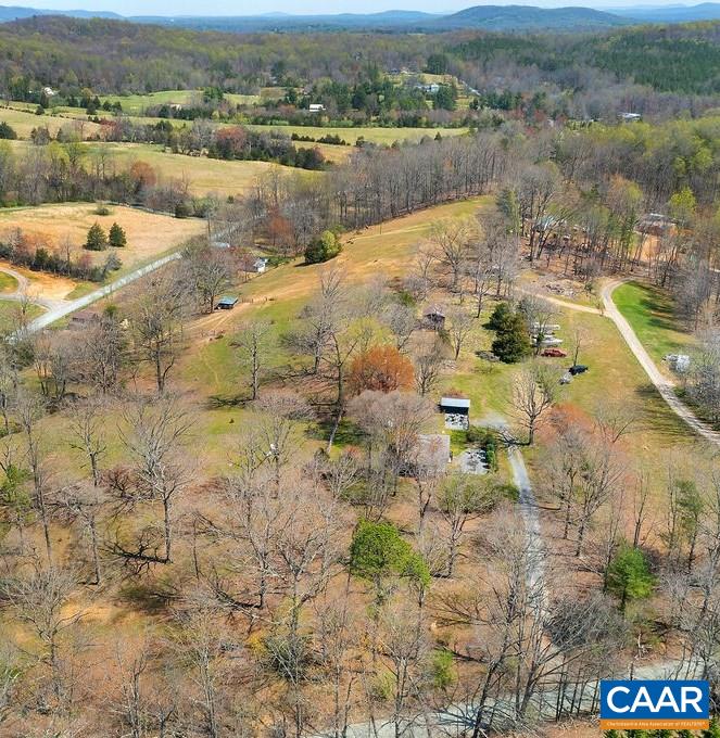 923 Smith Road Afton, VA 22920 - Photo 34 of 34 an aerial view of lake and residential houses with outdoor space