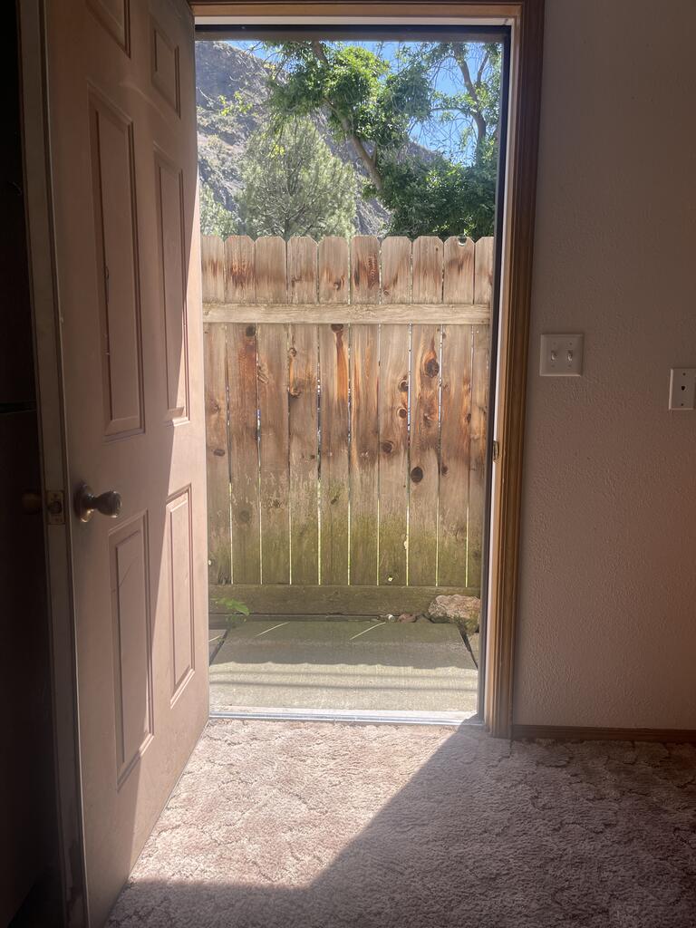 614 South Main Street Riggins, ID 83549 - Photo 39 of 70 Unit A door to small back patio main floor, Unit A door to small back patio main floor