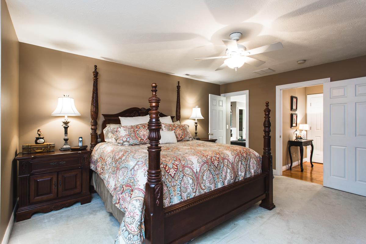 3739 Traveler Road Harrisonburg, VA 22801 - Photo 13 of 44 This grand master bedroom features a luxurious bathroom and spacious walk-in closet