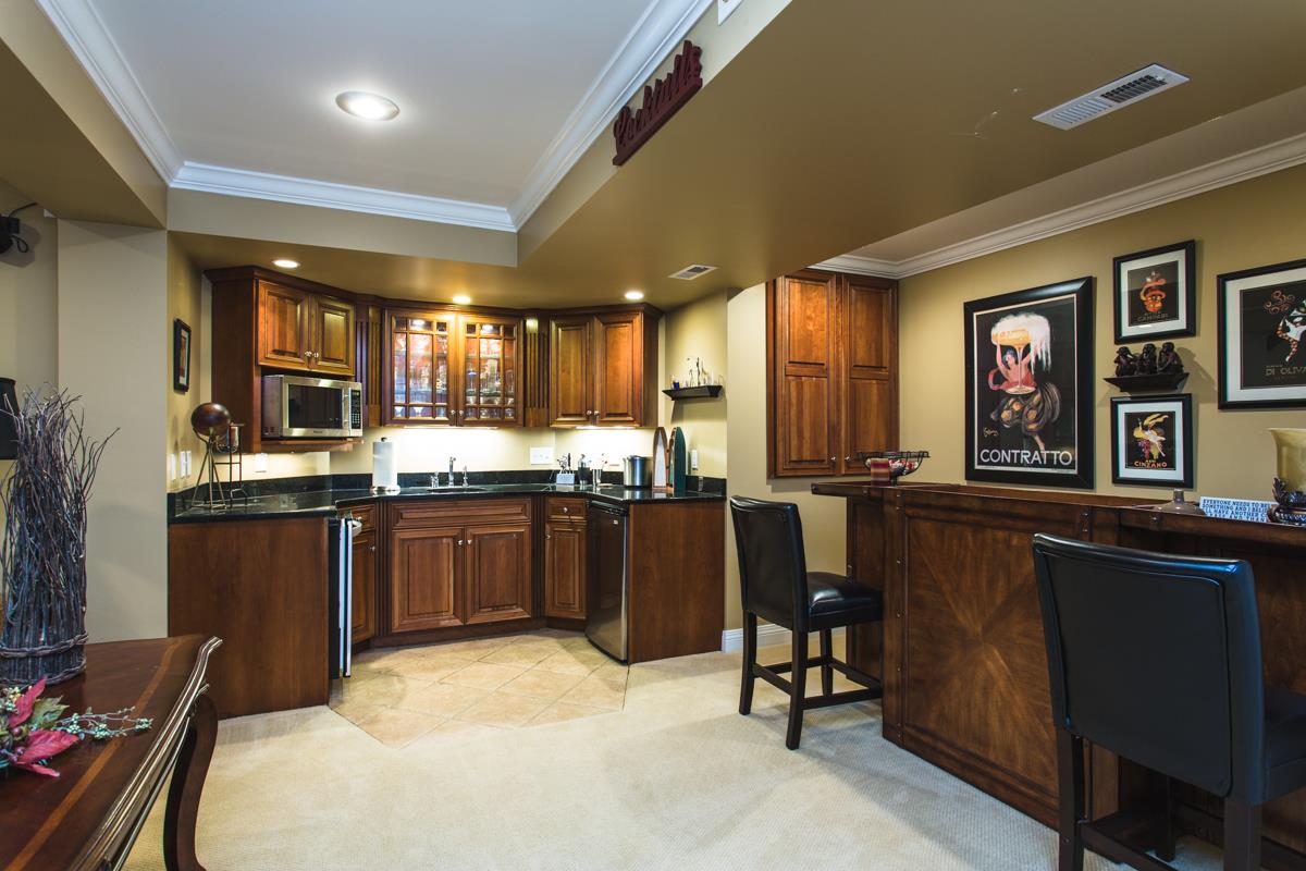 3739 Traveler Road Harrisonburg, VA 22801 - Photo 27 of 44 This basement kitchenette and bar is the perfect spot to entertain