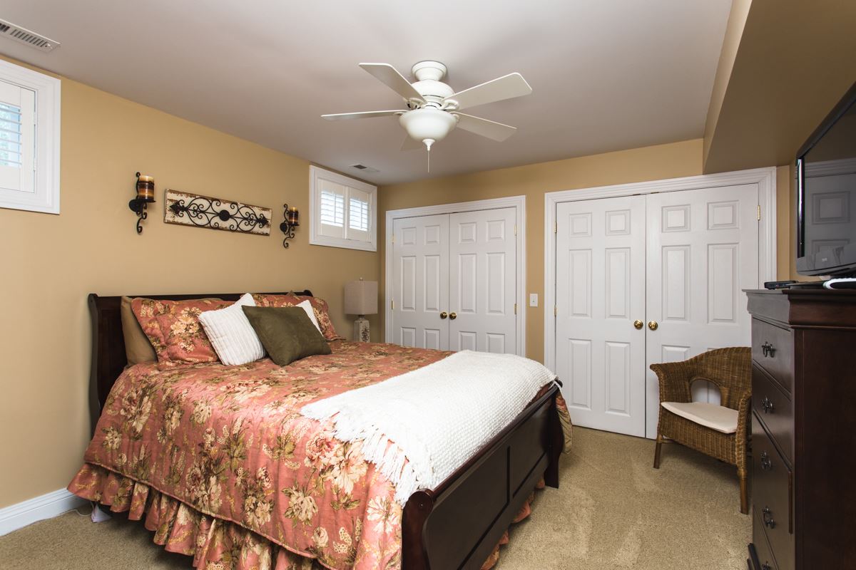 3739 Traveler Road Harrisonburg, VA 22801 - Photo 30 of 44 An additional bedroom - located in the lower level - makes a great guest room.