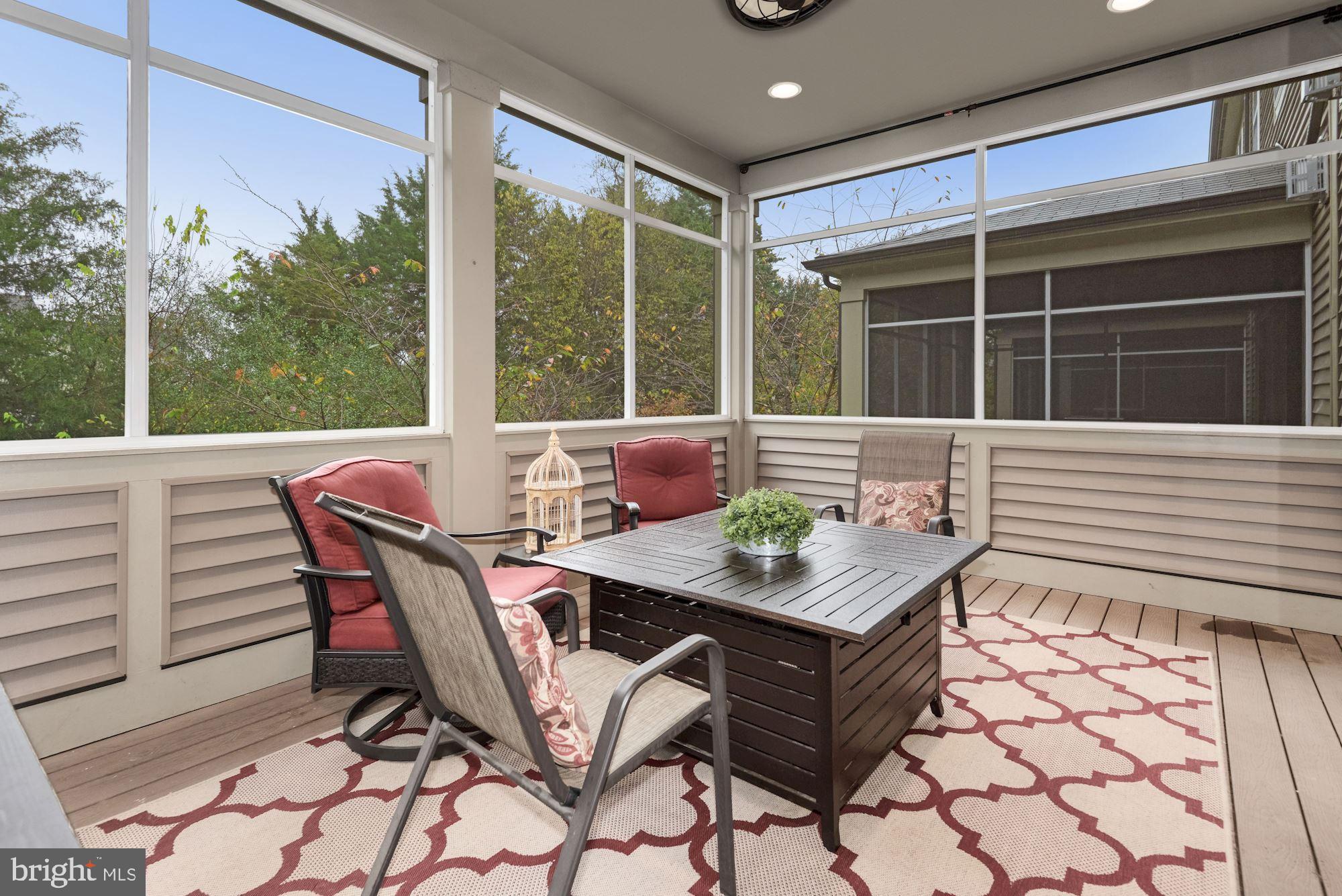 23524 Epperson Square Brambleton, VA 20148 - Photo 23 of 36 Screened in Porch