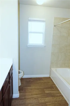 a bathroom with a sink and a vanity