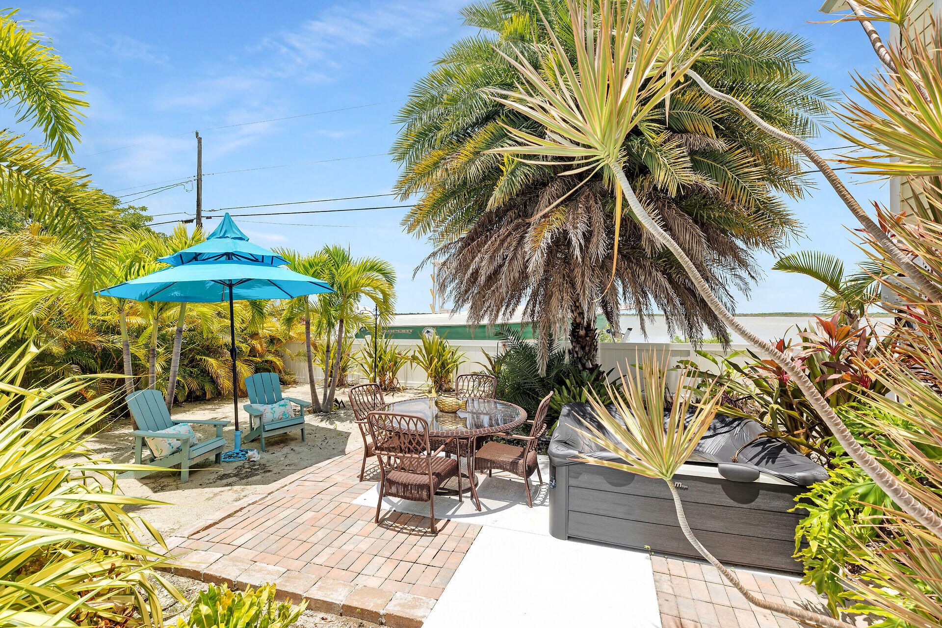 553 Indies Road Summerland Key, FL 33042 - Photo 24 of 64 Private Beach Area & Hot Tub