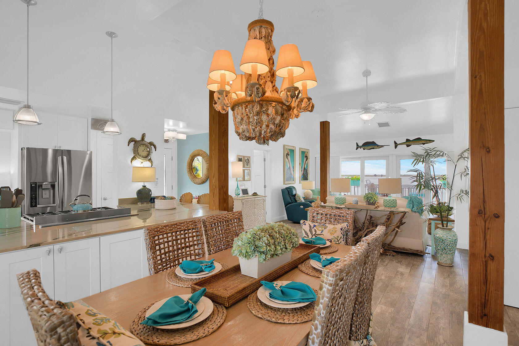 553 Indies Road Summerland Key, FL 33042 - Photo 33 of 64 Open Concept with High Ceilings