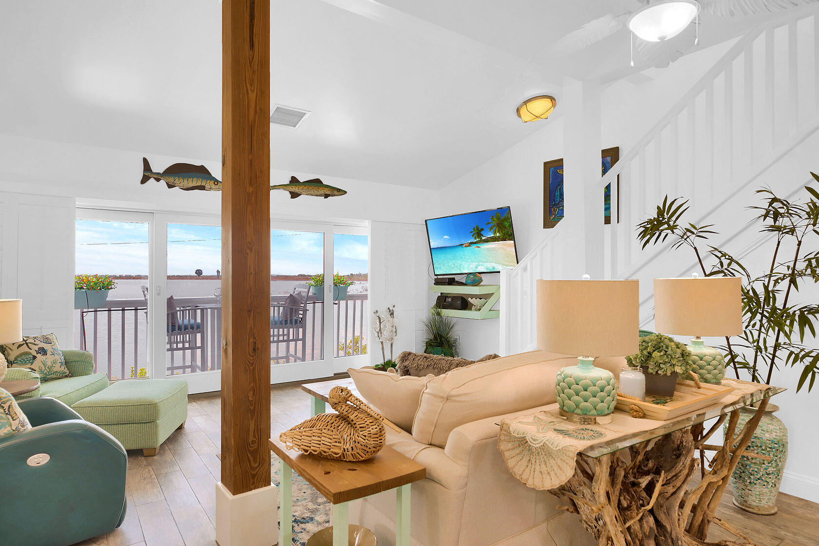 553 Indies Road Summerland Key, FL 33042 - Photo 35 of 64 Water Views from the Living Room