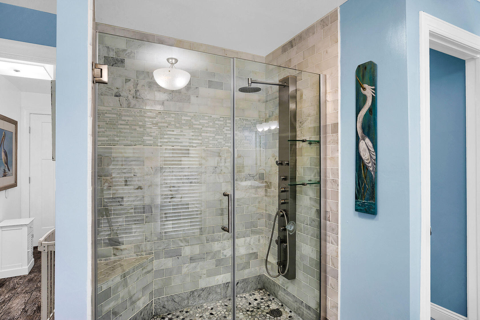 553 Indies Road Summerland Key, FL 33042 - Photo 52 of 64 Master Bathroom with Rain Shower