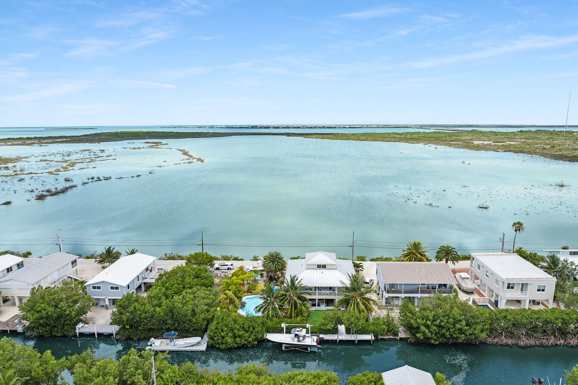 553 Indies Road Summerland Key, FL 33042 - Photo 54 of 64 Aerial View of Salt Lake
