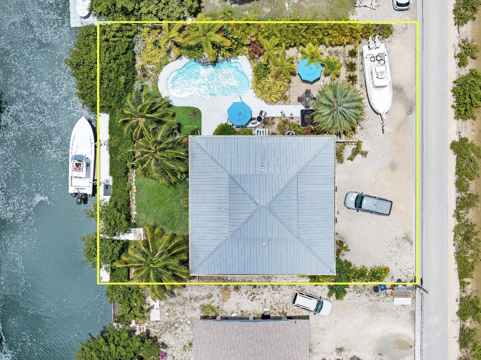 553 Indies Road Summerland Key, FL 33042 - Photo 59 of 64 Boundary Aerial