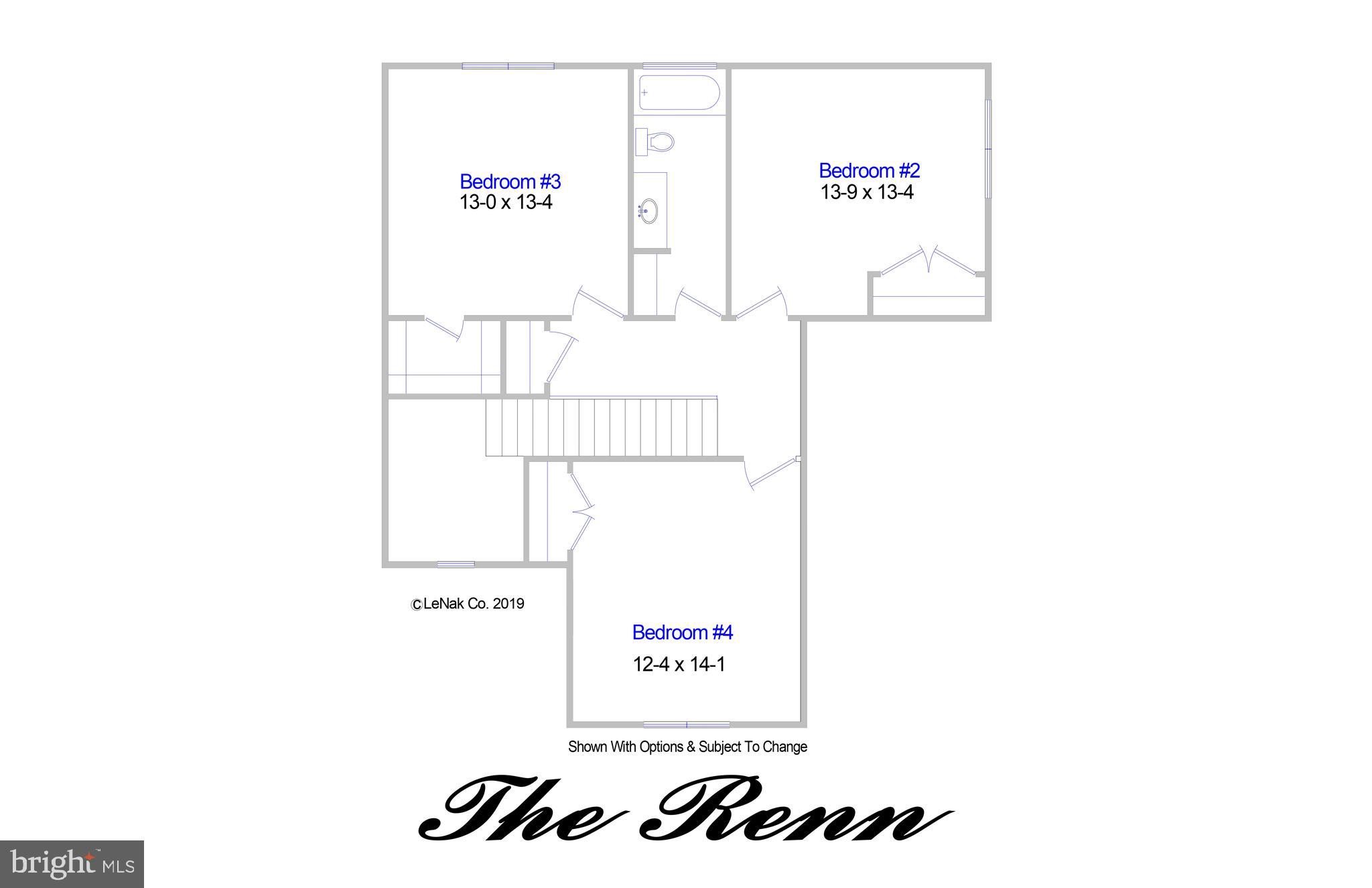 1849 Dennings Road New Windsor, MD 21776 - Photo 9 of 10 Upper Level Floor Plan
